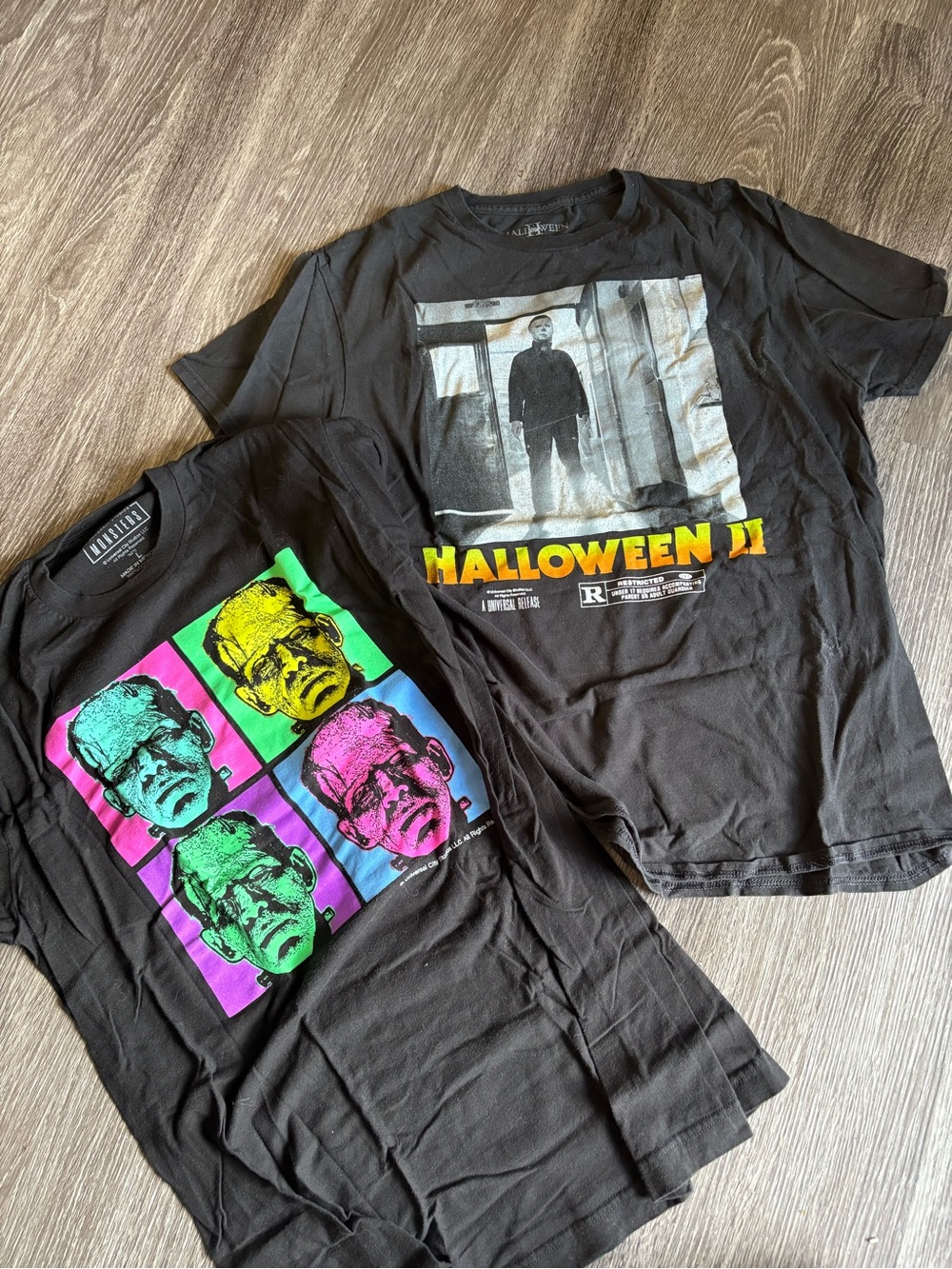 Halloween Black Graphic T-Shirt - Movie Poster & Pop-Art Designs
